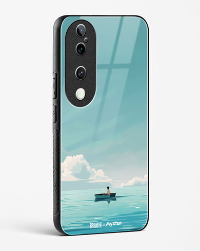 Ocean Calm [BREATHE] Glass Case Phone Cover (Vivo)
