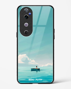 Ocean Calm [BREATHE] Glass Case Phone Cover (Vivo)