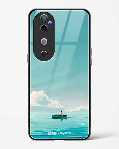 Ocean Calm [BREATHE] Glass Case Phone Cover (Vivo)