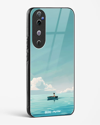 Ocean Calm [BREATHE] Glass Case Phone Cover (Vivo)