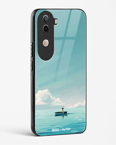 Ocean Calm [BREATHE] Glass Case Phone Cover (Vivo)