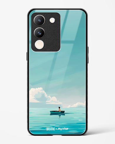 Ocean Calm [BREATHE] Glass Case Phone Cover (Vivo)