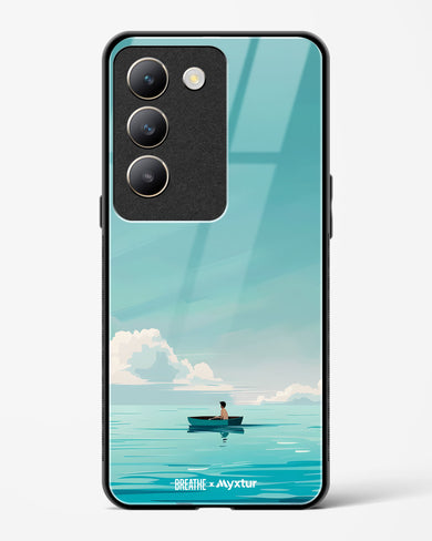 Ocean Calm [BREATHE] Glass Case Phone Cover (Vivo)