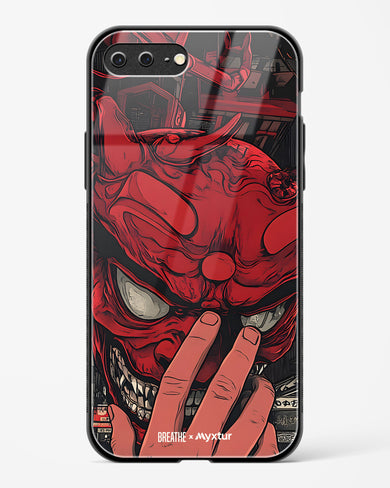 Oni Mask [BREATHE] Glass Case Phone Cover (Apple)