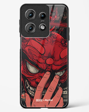 Oni Mask [BREATHE] Glass Case Phone Cover (Motorola)