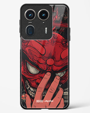 Oni Mask [BREATHE] Glass Case Phone Cover (Motorola)