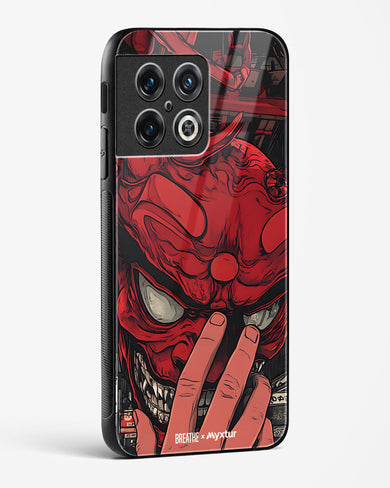 Oni Mask [BREATHE] Glass Case Phone Cover (OnePlus)