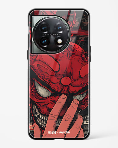 Oni Mask [BREATHE] Glass Case Phone Cover (OnePlus)