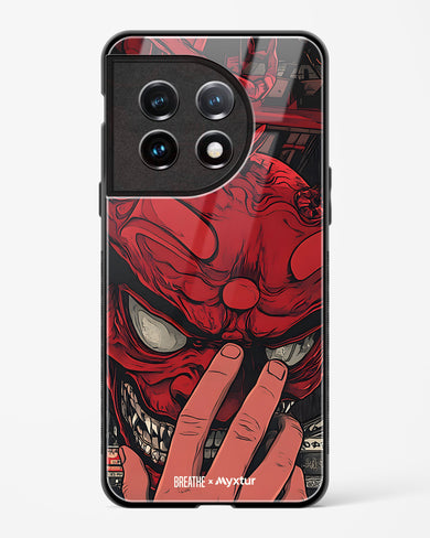 Oni Mask [BREATHE] Glass Case Phone Cover (OnePlus)