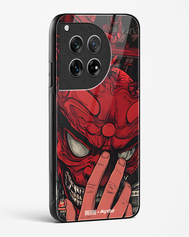 Oni Mask [BREATHE] Glass Case Phone Cover (OnePlus)