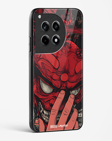 Oni Mask [BREATHE] Glass Case Phone Cover (OnePlus)