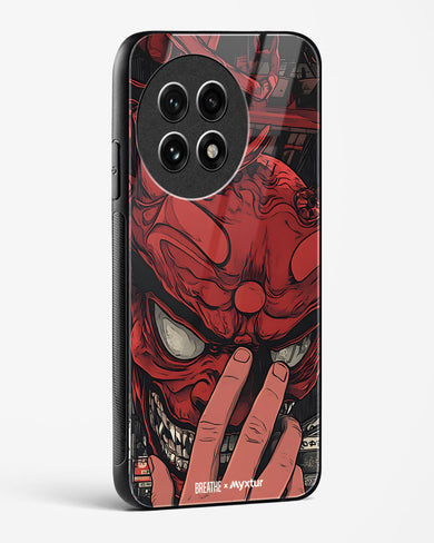 Oni Mask [BREATHE] Glass Case Phone Cover (OnePlus)