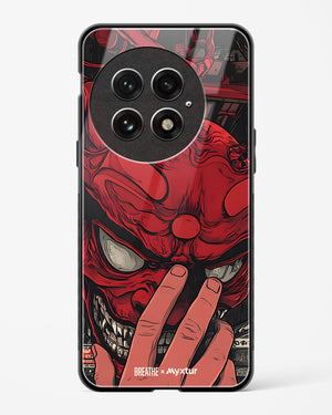Oni Mask [BREATHE] Glass Case Phone Cover (OnePlus)