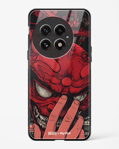 Oni Mask [BREATHE] Glass Case Phone Cover (OnePlus)
