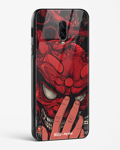 Oni Mask [BREATHE] Glass Case Phone Cover (OnePlus)