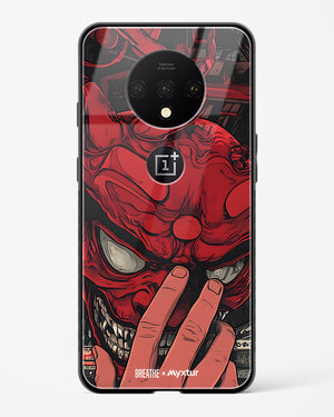 Oni Mask [BREATHE] Glass Case Phone Cover (OnePlus)