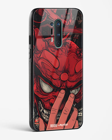 Oni Mask [BREATHE] Glass Case Phone Cover (OnePlus)