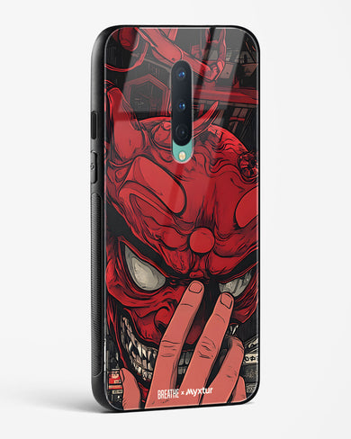 Oni Mask [BREATHE] Glass Case Phone Cover (OnePlus)