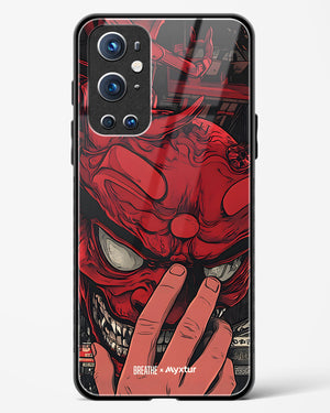 Oni Mask [BREATHE] Glass Case Phone Cover (OnePlus)