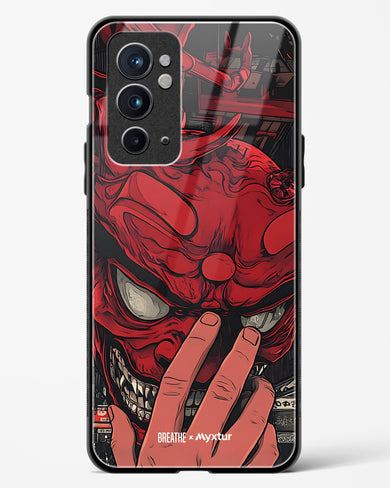 Oni Mask [BREATHE] Glass Case Phone Cover (OnePlus)