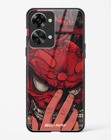 Oni Mask [BREATHE] Glass Case Phone Cover (OnePlus)