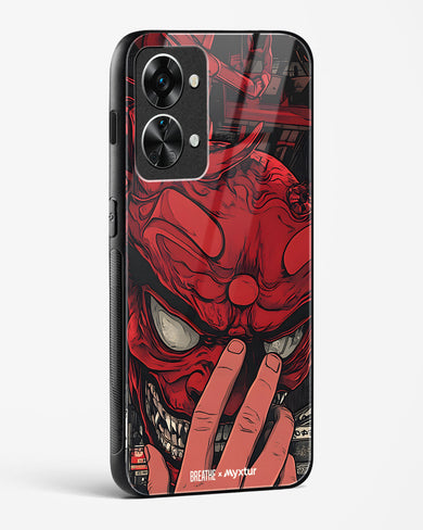 Oni Mask [BREATHE] Glass Case Phone Cover (OnePlus)