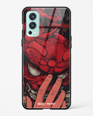 Oni Mask [BREATHE] Glass Case Phone Cover (OnePlus)