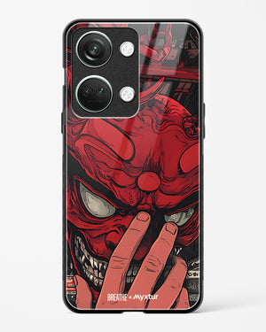 Oni Mask [BREATHE] Glass Case Phone Cover (OnePlus)