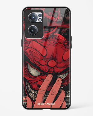 Oni Mask [BREATHE] Glass Case Phone Cover (OnePlus)
