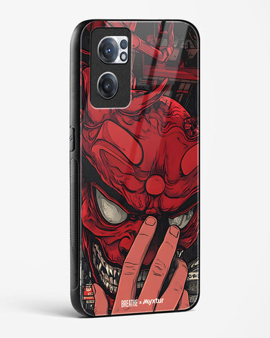 Oni Mask [BREATHE] Glass Case Phone Cover (OnePlus)