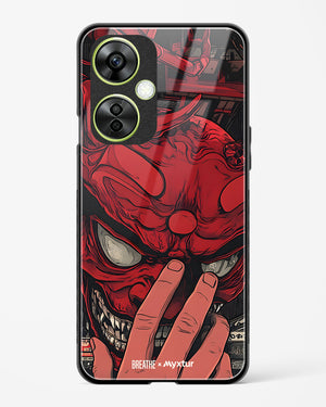 Oni Mask [BREATHE] Glass Case Phone Cover (OnePlus)