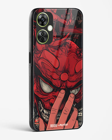 Oni Mask [BREATHE] Glass Case Phone Cover (OnePlus)