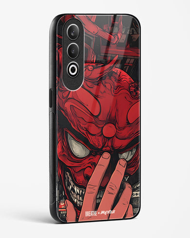 Oni Mask [BREATHE] Glass Case Phone Cover (OnePlus)