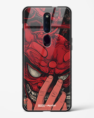 Oni Mask [BREATHE] Glass Case Phone Cover (Oppo)