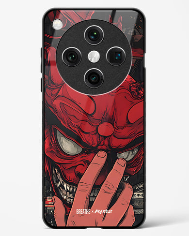Oni Mask [BREATHE] Glass Case Phone Cover (Oppo)