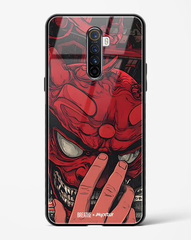 Oni Mask [BREATHE] Glass Case Phone Cover (Oppo)