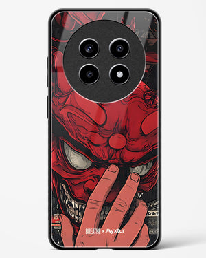 Oni Mask [BREATHE] Glass Case Phone Cover (Realme)