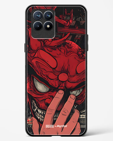 Oni Mask [BREATHE] Glass Case Phone Cover (Realme)