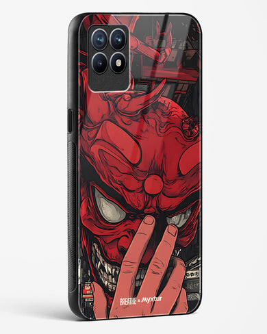 Oni Mask [BREATHE] Glass Case Phone Cover (Realme)