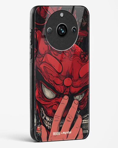 Oni Mask [BREATHE] Glass Case Phone Cover (Realme)