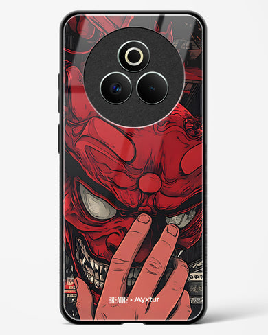 Oni Mask [BREATHE] Glass Case Phone Cover (Realme)