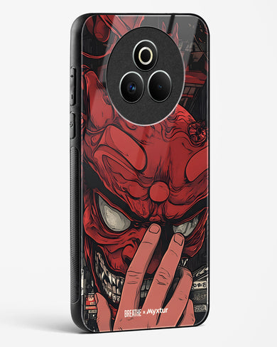 Oni Mask [BREATHE] Glass Case Phone Cover (Realme)
