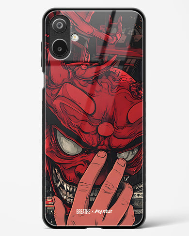 Oni Mask [BREATHE] Glass Case Phone Cover (Samsung)