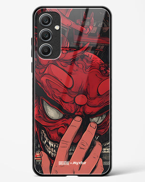 Oni Mask [BREATHE] Glass Case Phone Cover (Samsung)
