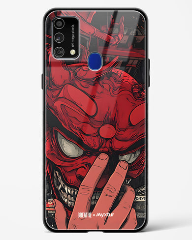 Oni Mask [BREATHE] Glass Case Phone Cover (Samsung)