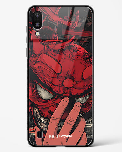 Oni Mask [BREATHE] Glass Case Phone Cover (Samsung)