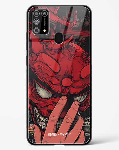 Oni Mask [BREATHE] Glass Case Phone Cover (Samsung)