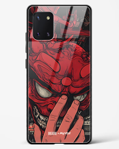 Oni Mask [BREATHE] Glass Case Phone Cover (Samsung)