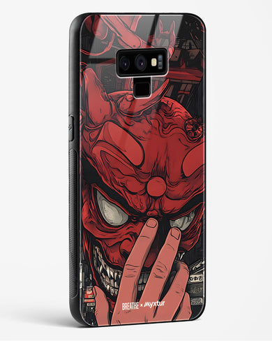 Oni Mask [BREATHE] Glass Case Phone Cover (Samsung)