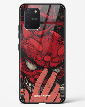 Oni Mask [BREATHE] Glass Case Phone Cover (Samsung)